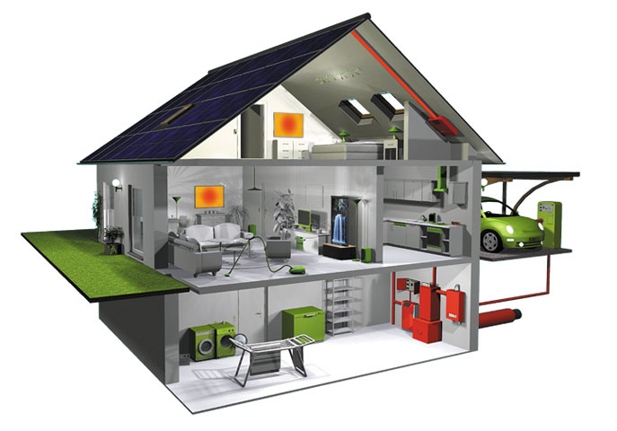 PVIR_Haus_Infrarotheizung_Photovoltaik
